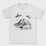 Pyramid Ufo, Tricou Barbati (Unisex)