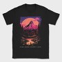 Purple Mountain Hike, Tricou Barbati (Unisex)