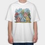 Nordic Houses Culture, Tricou Oversize Barbati (Unisex)