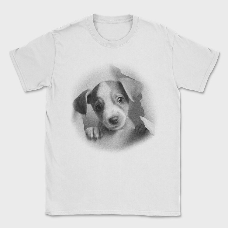 Puppy Coming Out, Tricou Barbati (Unisex)