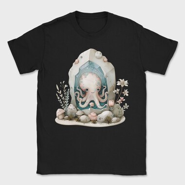 Octopus Bubble World, Tricou Barbati (Unisex)