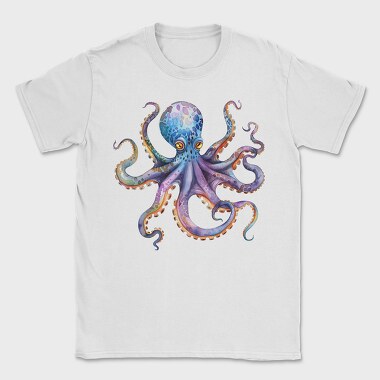 Octopus Eyes Upwards, Tricou Barbati (Unisex)