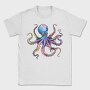 Octopus Eyes Upwards, Tricou Barbati (Unisex)