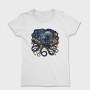 Octopus Floral Moonlight, Tricou Femei