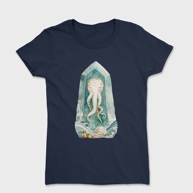 Octopus In Crystal, Tricou Femei