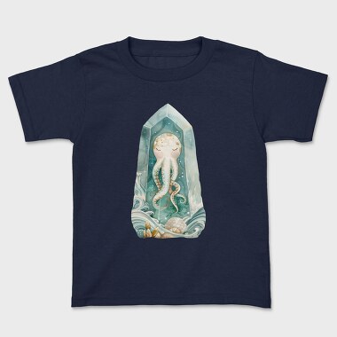 Octopus In Crystal, Tricou Copii