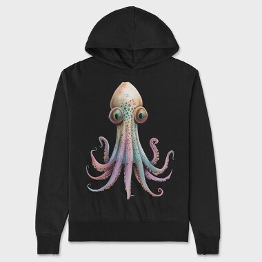 Octopus Mystic Mist, Hanorac Oversize Barbati (Unisex)