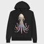 Octopus Mystic Mist, Hanorac Oversize Barbati (Unisex)
