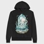 Octopus Underwater World, Hanorac Oversize Barbati (Unisex)