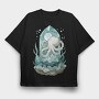 Octopus Underwater World, Tricou Oversize Barbati (Unisex)