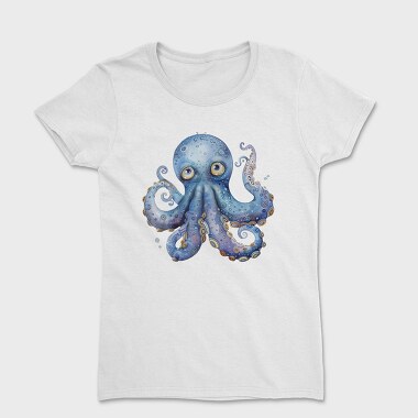 Octopus Upwards Gaze, Tricou Femei