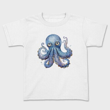 Octopus Upwards Gaze, Tricou Copii