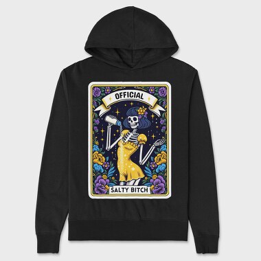 Official Salty Bitch, Hanorac Oversize Barbati (Unisex)