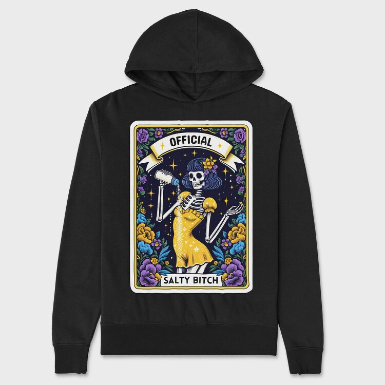 Official Salty Bitch, Hanorac Oversize Barbati (Unisex)