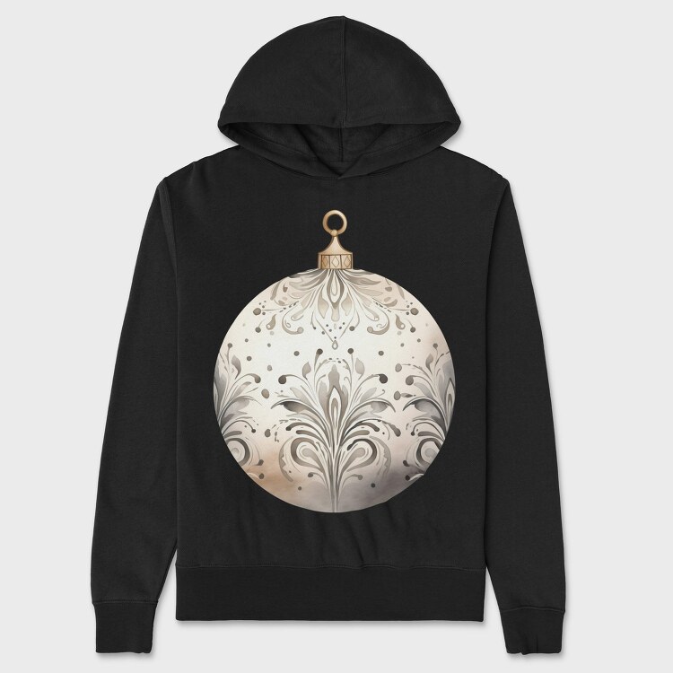 Ornament Watercolor Pattern, Hanorac Oversize Barbati (Unisex)