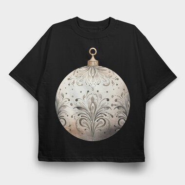 Ornament Watercolor Pattern, Tricou Oversize Barbati (Unisex)