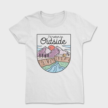 Outdoor Mountain Adventure, Tricou Femei