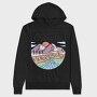 Outdoor Mountain Adventure, Hanorac Oversize Barbati (Unisex)