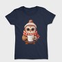 Owl Christmas Cup, Tricou Femei