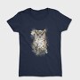 Owl Forest Silhouette, Tricou Femei