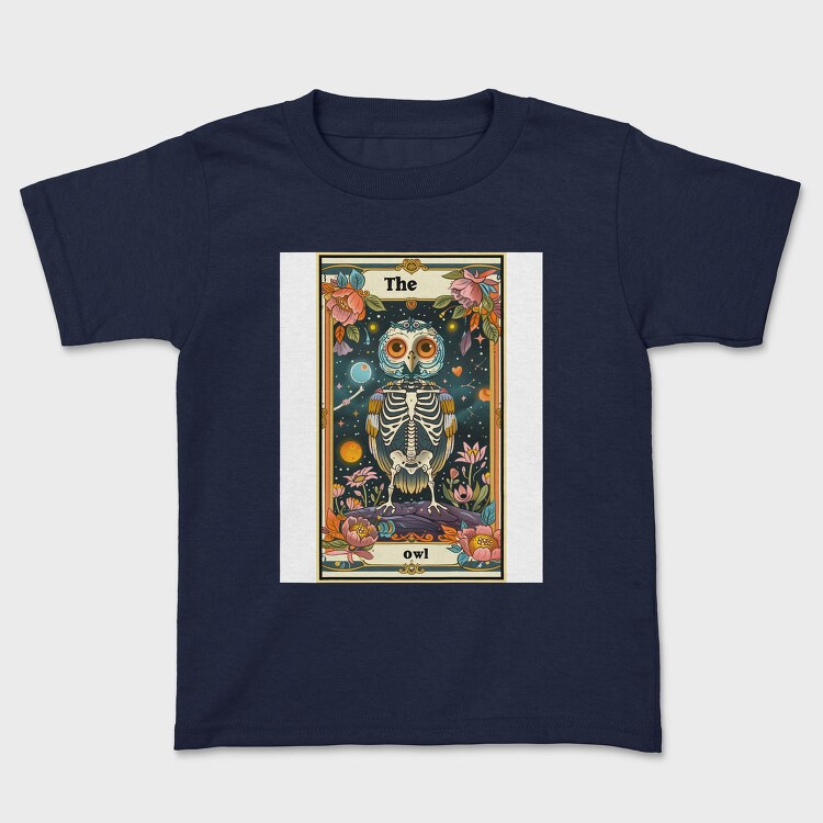 Owl Skeleton Tarot, Tricou Copii