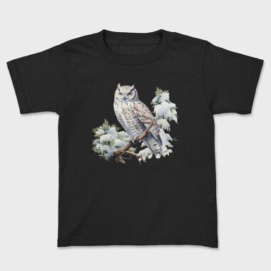 Owl Snow Branch, Tricou Copii