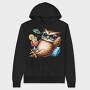 Owl Sunglasses Cocktail, Hanorac Oversize Barbati (Unisex)