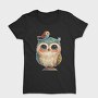 Owl With Bird Friendship, Tricou Femei