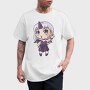 Purple Unicorn Girl, Tricou Barbati (Unisex)