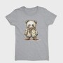 Panda Christmas Coat, Tricou Femei