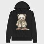 Panda Christmas Coat, Hanorac Oversize Barbati (Unisex)