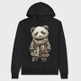 Panda Christmas Jacket, Hanorac Oversize Barbati (Unisex)
