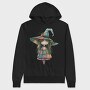 Patchwork Gnome Witch, Hanorac Oversize Barbati (Unisex)