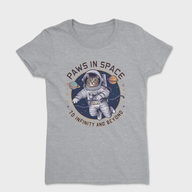 Paws In Space, Tricou Femei