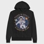 Paws In Space, Hanorac Oversize Barbati (Unisex)
