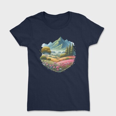 Peace Mountain Flora, Tricou Femei