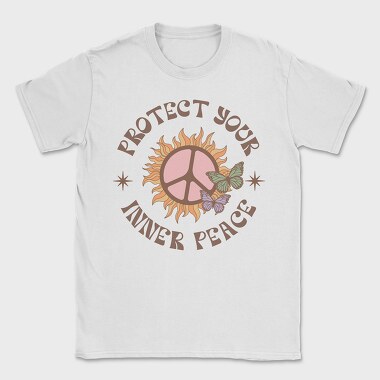 Peace Protection Butterfly, Tricou Barbati (Unisex)