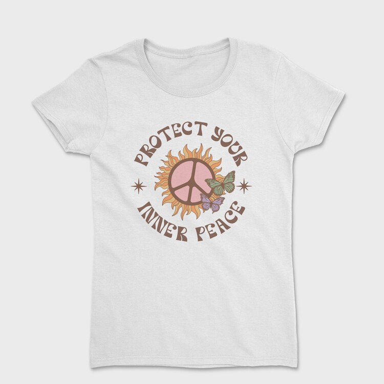 Peace Protection Butterfly, Tricou Femei