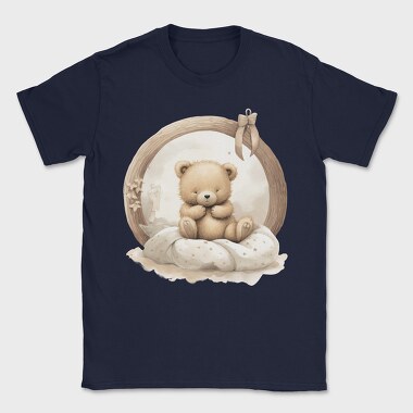 Peaceful Night Bear, Tricou Barbati (Unisex)