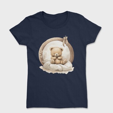 Peaceful Night Bear, Tricou Femei
