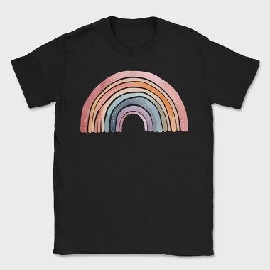 Peaceful Rainbow Clips, Tricou Barbati (Unisex)