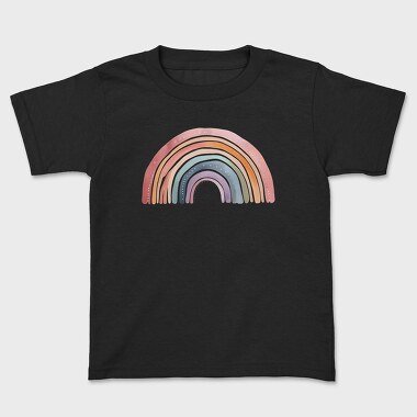 Peaceful Rainbow Clips, Tricou Copii