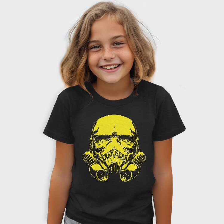 Skull Yellow Scream, Tricou Copii