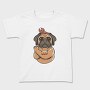 Pug Strong Woman, Tricou Copii