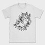 Pug Flowers, Tricou Barbati (Unisex)