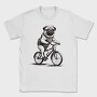 Pug Bike, Tricou Barbati (Unisex)