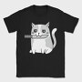 Psycho Cat, Tricou Barbati (Unisex)