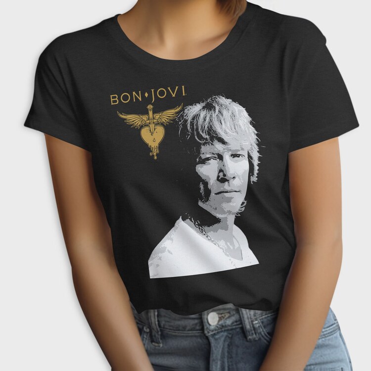 Bon Jovi Heart, Tricou Femei