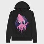 Cute Squid, Hanorac Oversize Barbati (Unisex)