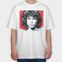 Jimi Red, Tricou Oversize Barbati (Unisex)